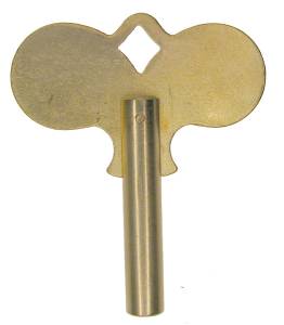 Clock Keys, Winders, Cranks & Related - Single End Trademark Keys