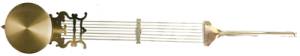 Pendulums Bobs & Rods Assemblies-Complete - Quartz Battery Movement Pendulums