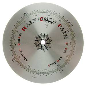 Metal Dials - Barometer Dials