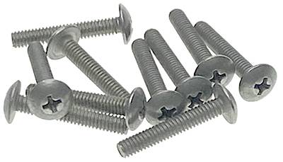 100-Pack #8-32 X 1/4" Phillips Truss Head Machine Screws - 18-8 Stainless Steel