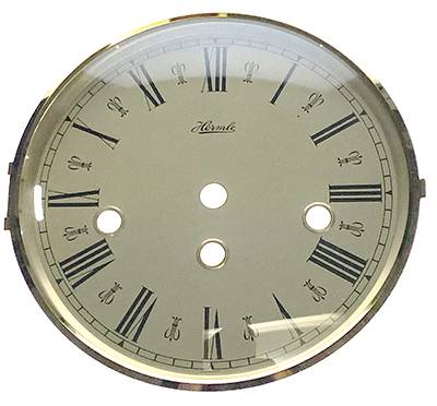 Clock Brass Dial 6 1/4” Bezel and Glass 