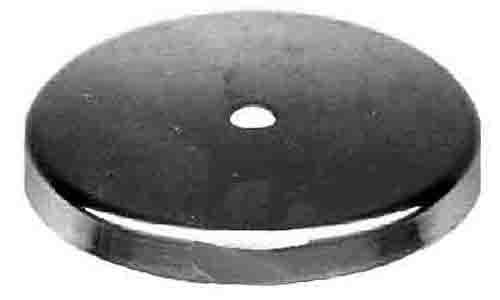 Hermle WEIGHT SHELL END CAP-ANTIQUE BRASS FLAT EDGE 60 mm 