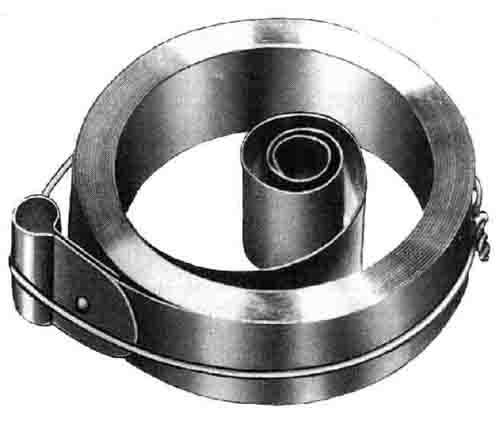 Details about   Comsco Mainspring for 8/0s Hampden #15696 Steel 