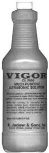 Ultrasonic Cleaning Solutions & Rinses - Vigor