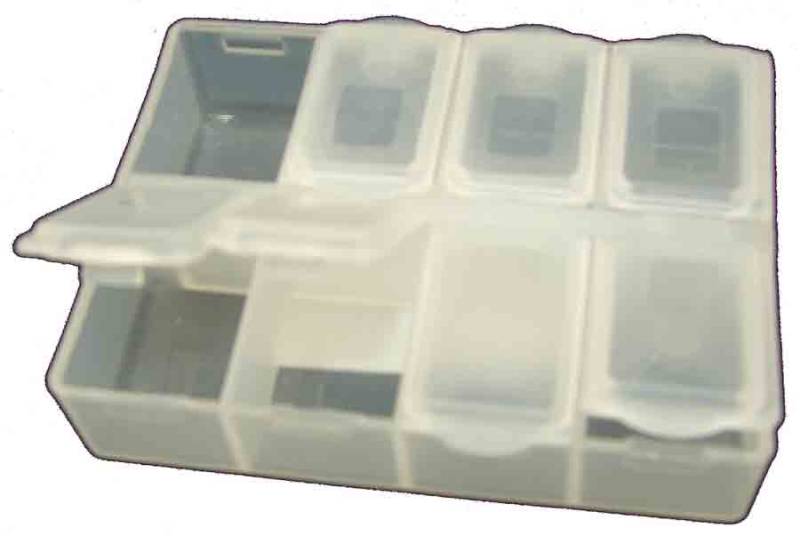 8-Compartment Storage Box
