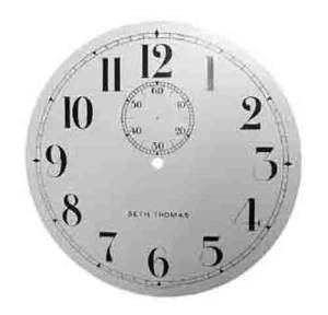 Metal Dials - #2 Regulator & School Clock Dials