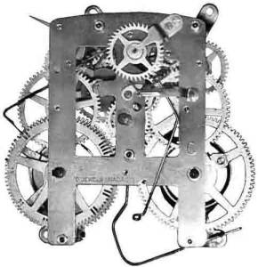 pendulum clock parts diagram