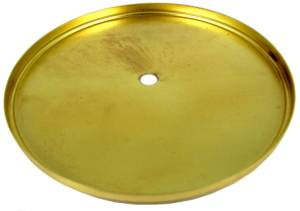 160mm (6-1/4") Economy Brass Plated Dial Pan - Image 1