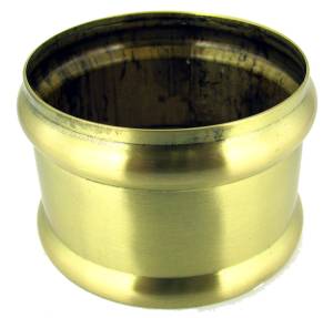Brushed Brass Weight Shell Memory Ring - Image 1