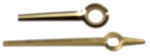 Gold I-Shaft Hands  1-1/2" Minute Hand - Pair - Image 1