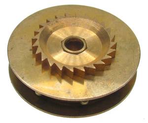 Chain Gear for German Clocks   39.5 x 25.0mm   Winds Clockwise - Image 1