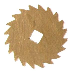 Brass 8.0mm Ratchet Wheel - Image 1
