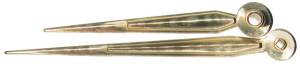 Brass Sword Style Hands  with 3-1/2" Minute Hand - Pair - Image 1