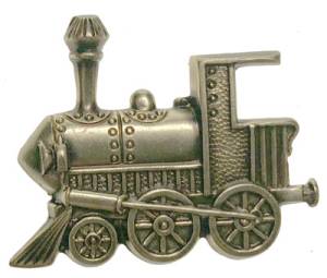 Case Ornament - 1" Train - Train  - Image 1