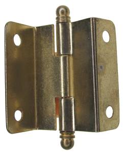 Cabinet Door Hinge  2-1/8" (54mm) long - Image 1