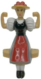 SCHWAB-14 - Cuckoo Clock Bouncing Doll Figure - Image 1