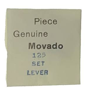 Movado Calibre 125 - #443 Set Lever - Image 1