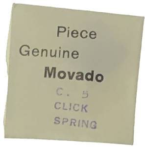 Movado Calibre 5   #430 Click Spring - Image 1