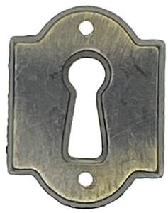 Hermle Distressed Black & Gold Key Plate - Image 1