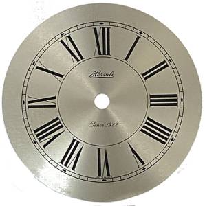 Hermle 4-7/8" Brushed Silver Roman Dial - Image 1