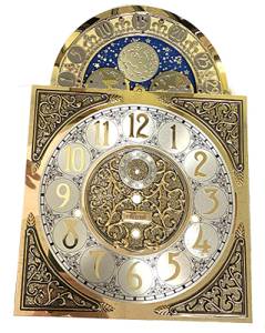 Hermle Tall Case Moon Phase Arabic Dial   280mm x 395mm - Image 1