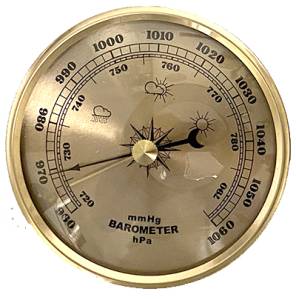 3-1/2" Barometer - Image 1