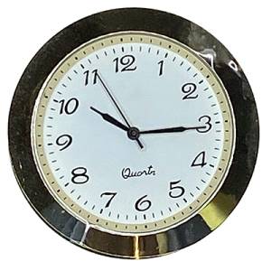 45mm (1-11/64") Arabic Clock Insert with White Dial - Image 1
