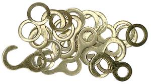 12-Piece Sets of 8-Day Chain Hooks & Rings - Image 1