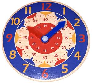 Children's Instructional Clock - Image 1