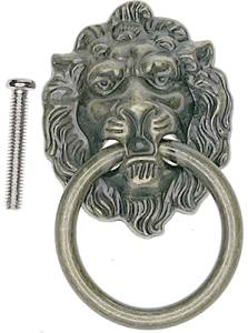 Bronze Lion Head Pull - Image 1