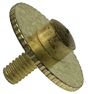 Small Brass Kundo Style Anniversary Clock Foot - Image 1