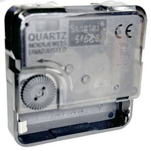 Quartz Time Only Movement For Push-On Wood Hands - Image 1