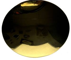 4-1/2" (115MM) Distressed Polished Brass Bob - Image 1