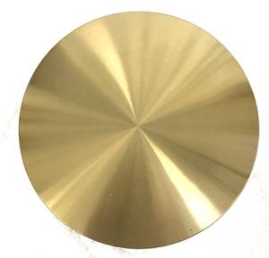 4-1/2" (115MM) Distressed Polished Brass Bob - Image 1