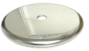 Polished Nickel End Cap to fit 51mm Weight Shell - Image 1