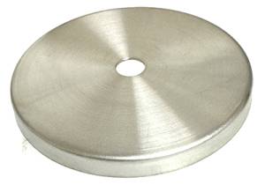 Brushed Nickel End Cap to Fit 32mm Weight Shell - Image 1