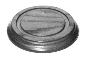 Walnut Base for 4-5/8" Glass Dome - Image 1