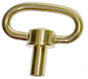 Court Watch 353 Clock Key  2.3mm Left Hand Thread for Time - Image 1