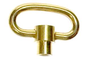 Junghans 290 Clock Key   2.3mm Right Thread for Time & Alarm - Image 1