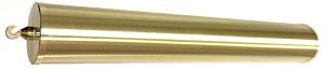 40 x 264mm Brushed Brass Weight Shell - Image 1