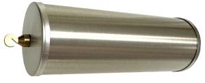 50 x 140mm Brushed Nickeled Weight Shell - Image 1