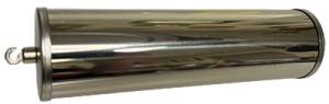 50 x 180mm Polished Nickel Weight Shell - Image 1