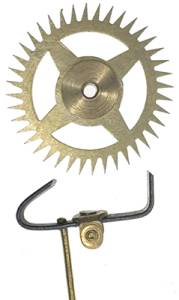 TT-30 - 40T Verge & Escape Wheel Set- - Image 1