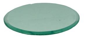 3-1/8" Beveled Flat Glass - Image 1