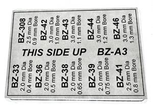 Bronze Bergeon Bushing Assortment #3-American Made - Image 1