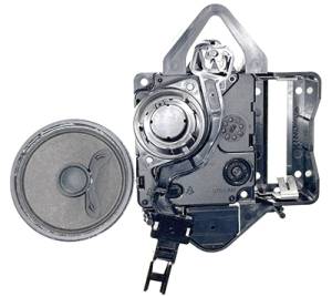 Seiko Dual Chime Pendulum Movement - 17mm Handshaft