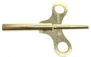Long Shaft Double End Brass #6/0000 Key Closeout - Image 1