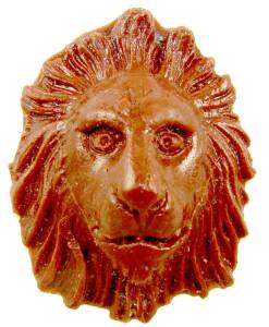 Resin Lion Head - Image 1