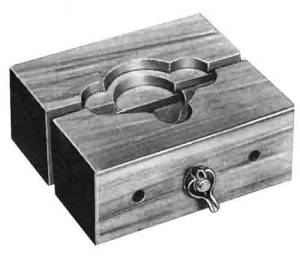 CAMBR-54 - Wood Watch Movement And Case Holder - Image 1