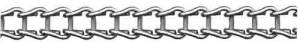HALE-8 - Ladder Chain   0.90mm x 65 LPF x 72" Stainless Steel - Image 1